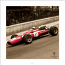 Ferrari 1967 Sepia Lorenzo Bandini Vintage Print