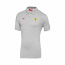 Puma Ferrari Gray SF Shield Polo Shirt
