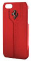 Ferrari Monte Carlo iPhone 5 Red Leather Case