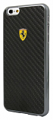 Ferrari Scuderia iPhone 6/6S Black Carbon Fiber Case
