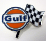 Gulf Le Mans Racing Metal Pin