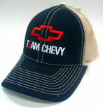 Retro Team Chevy Trucker Black Hat