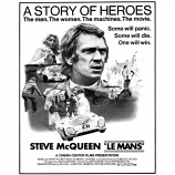 Steve McQueen Story of Heroes Poster