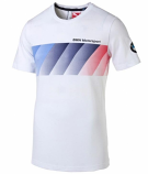 BMW Motorsport Puma Graphic White Tee Shirt
