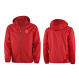 Ferrari Red Shield Windbreaker Jacket