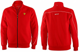 Ferrari Red Shield Zip Sweatshirt