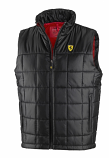 Ferrari Black Shield Padded Vest