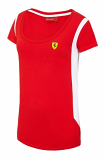 Ferrari Ladies Red Race Tee Shirt