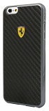 Ferrari iPhone 6/6S Plus Black Carbon Fiber Case