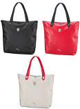 Ferrari Puma Ladies LS Leather Shopper Bag