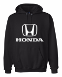 Honda Black Hooded Sweat Shirt