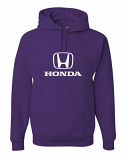 Honda Purple Hooded Sweat Shirt