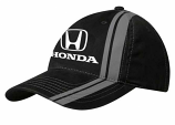 Honda Black Racing Stripes Hat