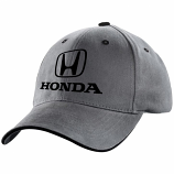 Honda 3D Grey Classic Logo Hat