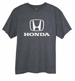 Honda Heather Grey Logo Tee