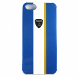 Lamborghini iPhone 5 Blue GT Stripe Case