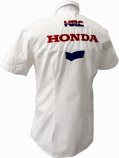 Honda HRC Moto GP White Team Crew Shirt