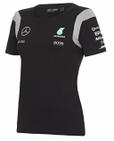 Mercedes AMG F1 Ladies Black Tee Shirt