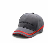 Porsche Grey Racing Stripe Hat