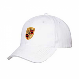 Porsche Crest White Hat