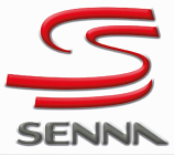 Ayrton Senna SS 3D Logo Sticker