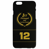Ayrton Senna iPhone 6 Black Goldleaf Case